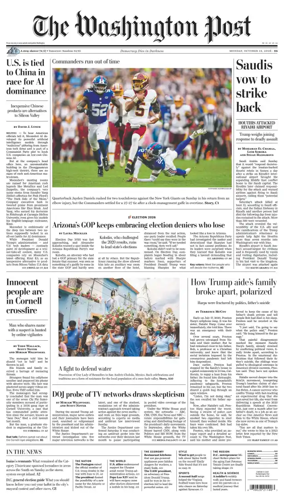 Cover of The Washington Post