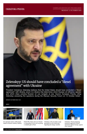 Cover of Ukrainska Pravda