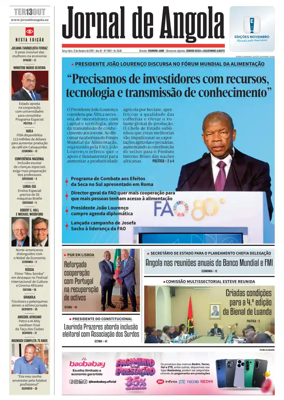 Cover of Jornal de Angola