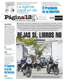 Cover of Pagina 12
