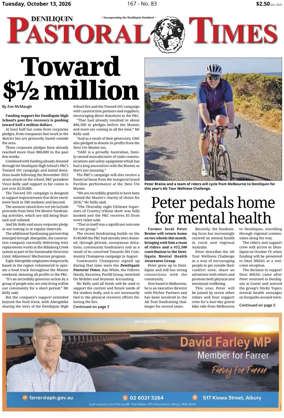 Cover of Deniliquin Pastoral Times