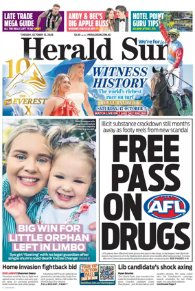 Cover of Herald Sun