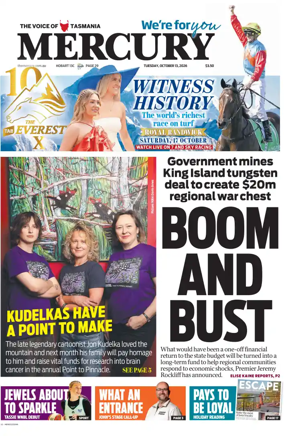 Cover of Mercury (Hobart)
