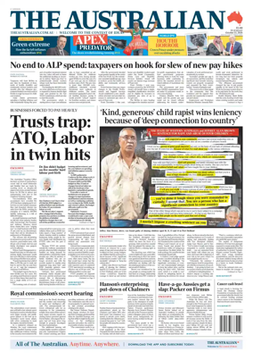 Cover of The Australian