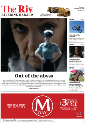 Cover of The Riverine Herald