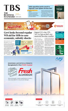 Cover of The Business Standard