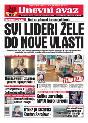 Cover of Dnevni avaz