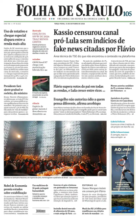 Cover of Folha de S.Paulo
