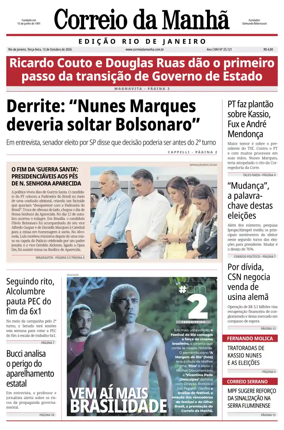 Cover of Jornal Correio da Manha