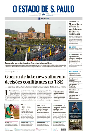 Cover of O Estado de S. Paulo