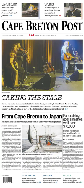 Cover of Cape Breton Post
