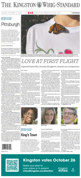 Cover of Kingston Whig-Standard
