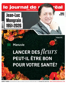 Cover of Le Journal de Montreal