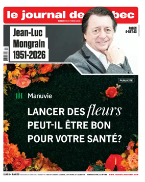 Cover of Le Journal de Quebec