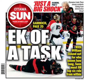 Cover of Ottawa Sun