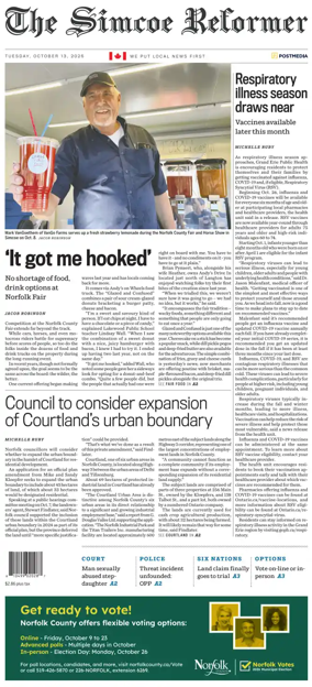 Cover of Simcoe Reformer