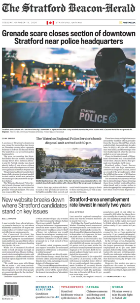 Cover of The Beacon Herald