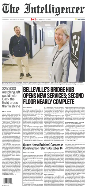 Cover of The Intelligencer (Belleville)