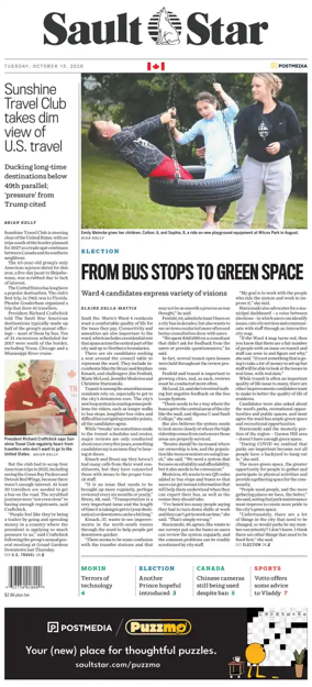 Cover of The Sault Star