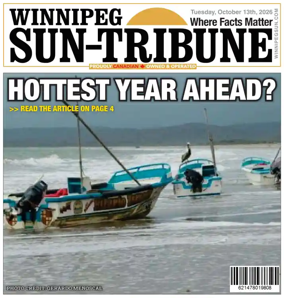 Cover of Winnipeg Sun