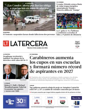 Cover of La Tercera