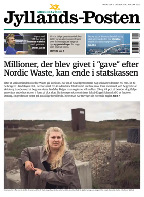 Cover of Jyllands-Posten