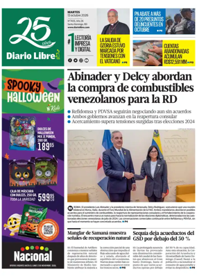 Cover of Diario Libre (Republica Dominicana)
