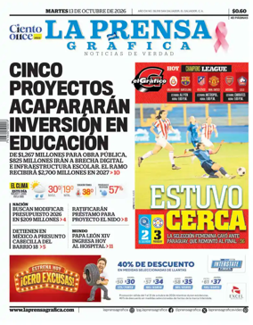Cover of La Prensa Grafica