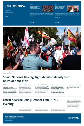 Cover of EuroNews (English Edition)