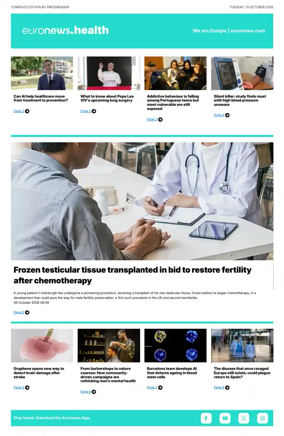 Cover of Euronews Health (English) Compiled Edition