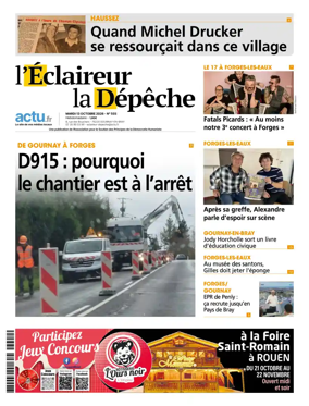 Cover of l'Eclaireur la Depeche