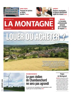 Cover of La Montagne (Creuse)