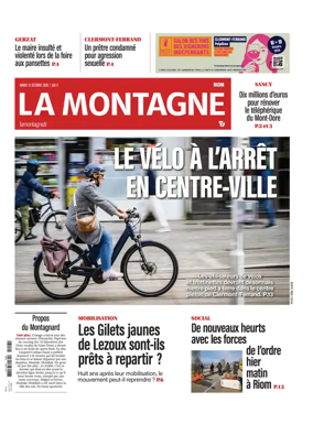 Cover of La Montagne (Riom)
