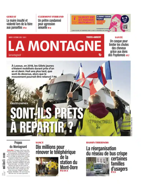 Cover of La Montagne (Thiers-Ambert)