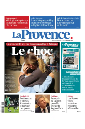 Cover of La Provence Arles