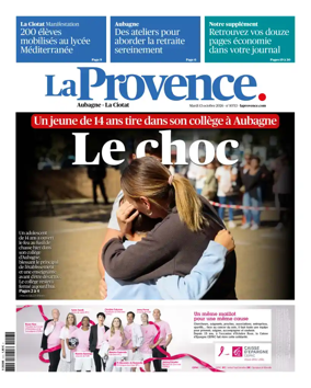 Cover of La Provence Aubagne-La Ciotat