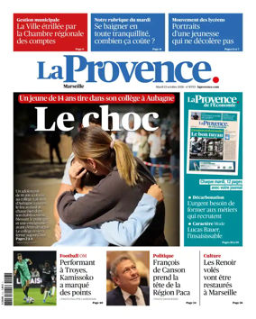 Cover of La Provence Marseille