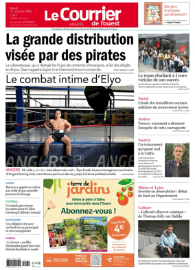 Cover of Le Courrier de l’Ouest (Angers)