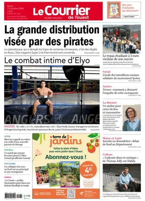 Cover of Le Courrier de l’Ouest (Nord Anjou)