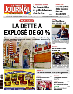 Cover of Le Petit Journal - du Tarn-et-Garonne