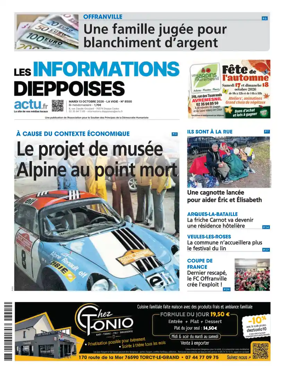 Cover of Les Informations Dieppoises