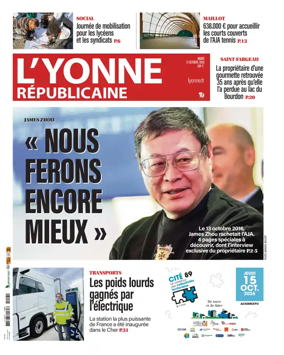 Cover of L'Yonne Republicaine