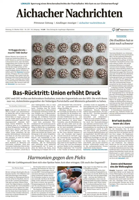Cover of Aichacher Nachrichten