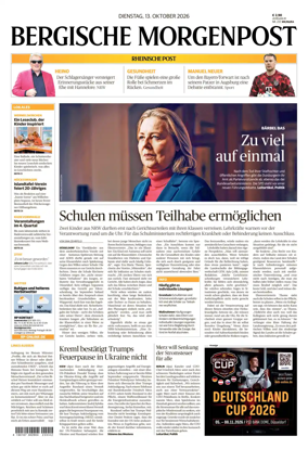 Cover of Bergische Morgenpost Wermelskirchen/Huckeswagen/Radevormwald