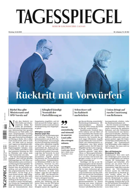 Cover of Der Tagesspiegel