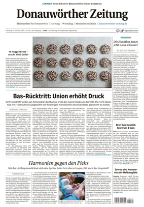 Cover of Donauwoerther Zeitung