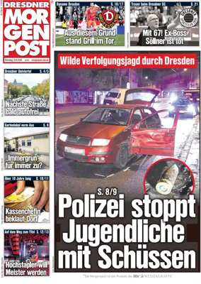 Cover of Dresdner Morgenpost
