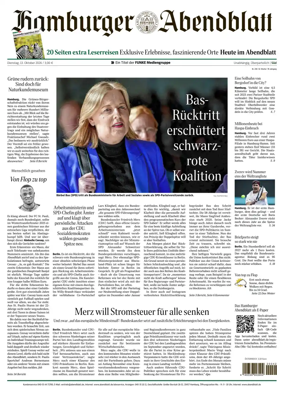 Cover of Hamburger Abendblatt (Harburg)