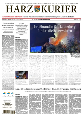 Cover of Harz Kurier