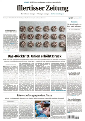 Cover of Illertisser Zeitung